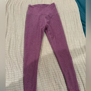 Beyond Yoga Purple and Pink Leggings Stretchy Athletic Wear